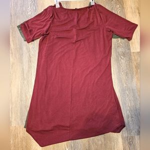 torrid Burgundy Midi Dress